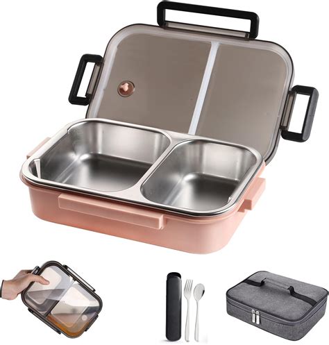 worthbuy metal bento box|stainless steel bento lunch boxes.